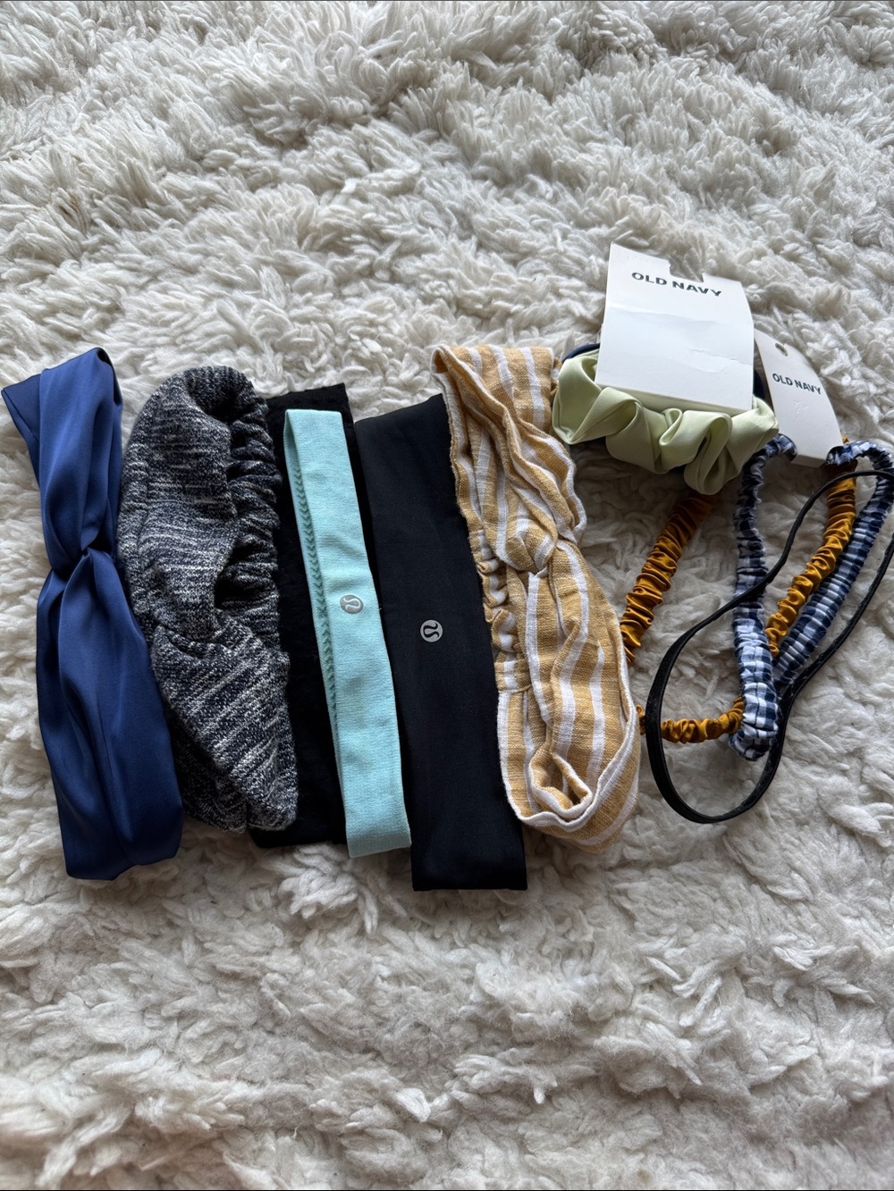 Bundle of Headbands and Two Scrunchies‎